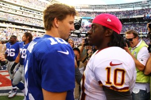 Eli and the Giants go toe-to-toe with RG3 and the Redskins
