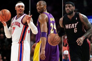 NBA: Carmelo, Kobe and LeBron